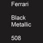 Preview: Ferrari, Black Metallic, 508.